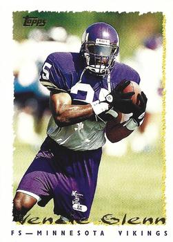 Vencie Glenn Minnesota Vikings 1995 Topps NFL #48